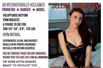 Jelena Vermilion, 24 Caucasian/White transgender escort, Kitchener